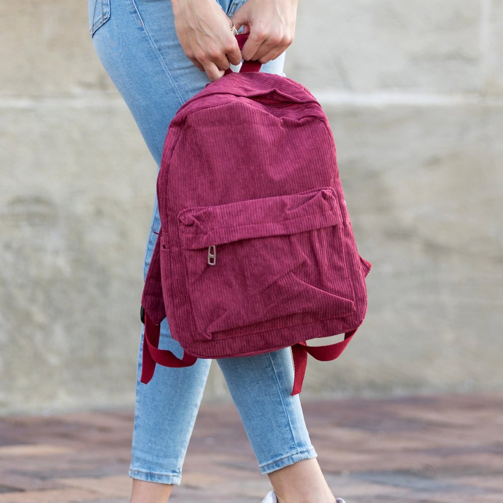 Corduroy Backpack | AILI'S CORNER