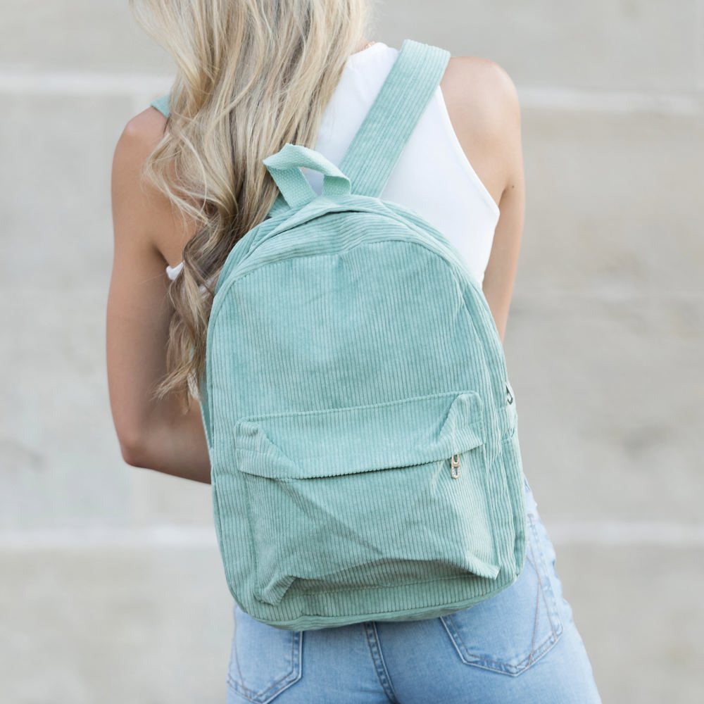 Corduroy Backpack | AILI'S CORNER