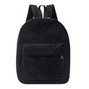 Black Corduroy Backpack | AILI'S CORNER