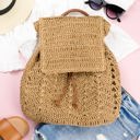  Woven Straw Backpack | AILI'S CORNER