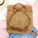  Woven Straw Backpack | AILI'S CORNER