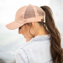  C.C Glitter Messy Bun Hats | AILI'S CORNER