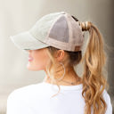  CC Criss-Cross Ponytail Caps | AILI'S CORNER