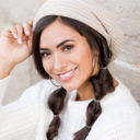 Beige Waffle Weave Slouchy Beanie | AILI'S CORNER