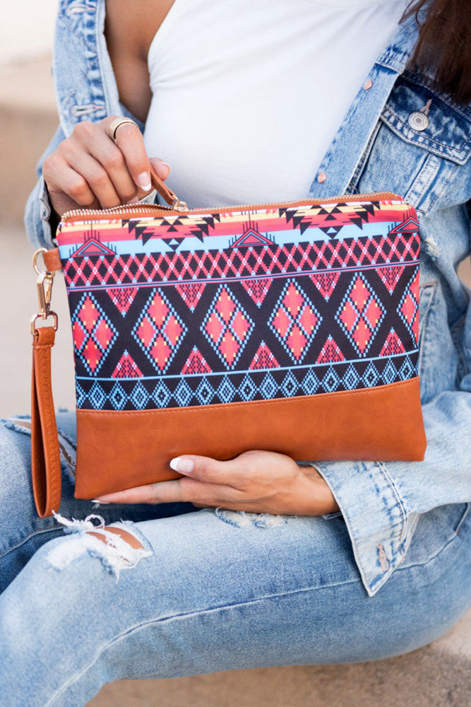 Aztec Boho Clutch | AILI'S CORNER