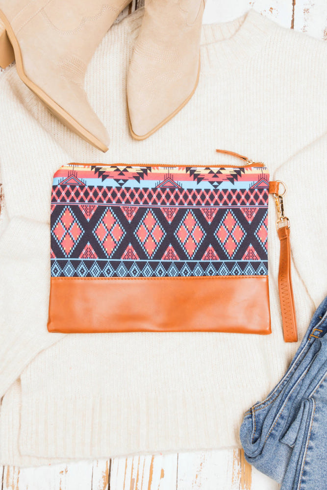 Aztec Boho Clutch | AILI'S CORNER