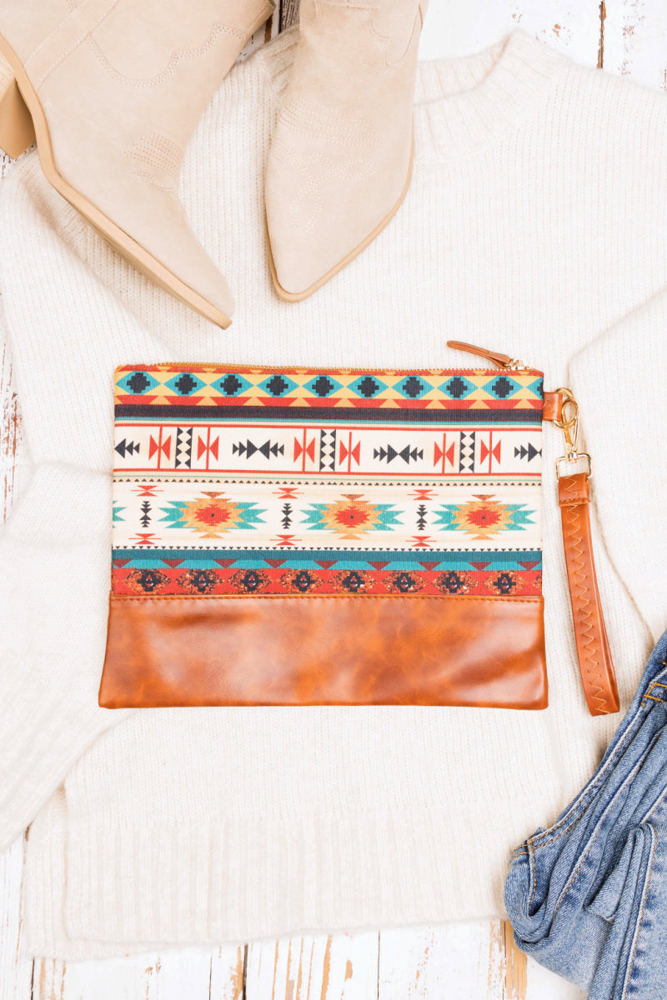 Aztec Boho Clutch | AILI'S CORNER