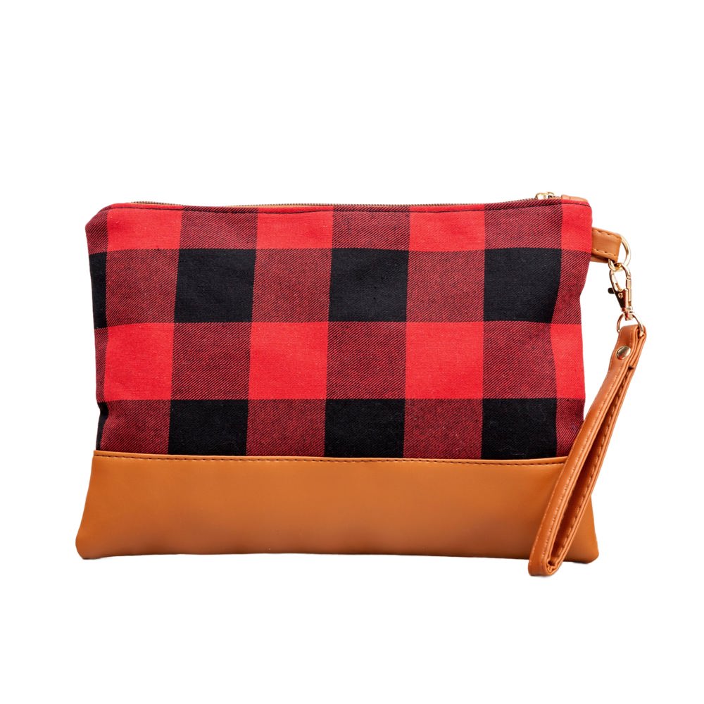 Buffalo Plaid Clutch | AILI'S CORNER