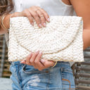  Foldover Straw Clutch | AILI'S CORNER