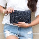  Foldover Straw Clutch | AILI'S CORNER