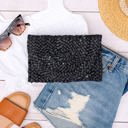 Black Foldover Straw Clutch | AILI'S CORNER