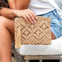  Macrame Tassel Clutch | AILI'S CORNER