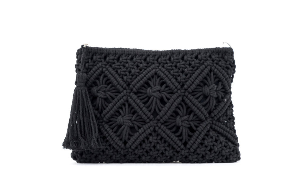 Macrame Tassel Clutch | AILI'S CORNER