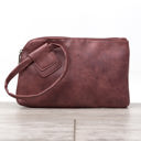 Plum Wristlet Mini Clutch | AILI'S CORNER