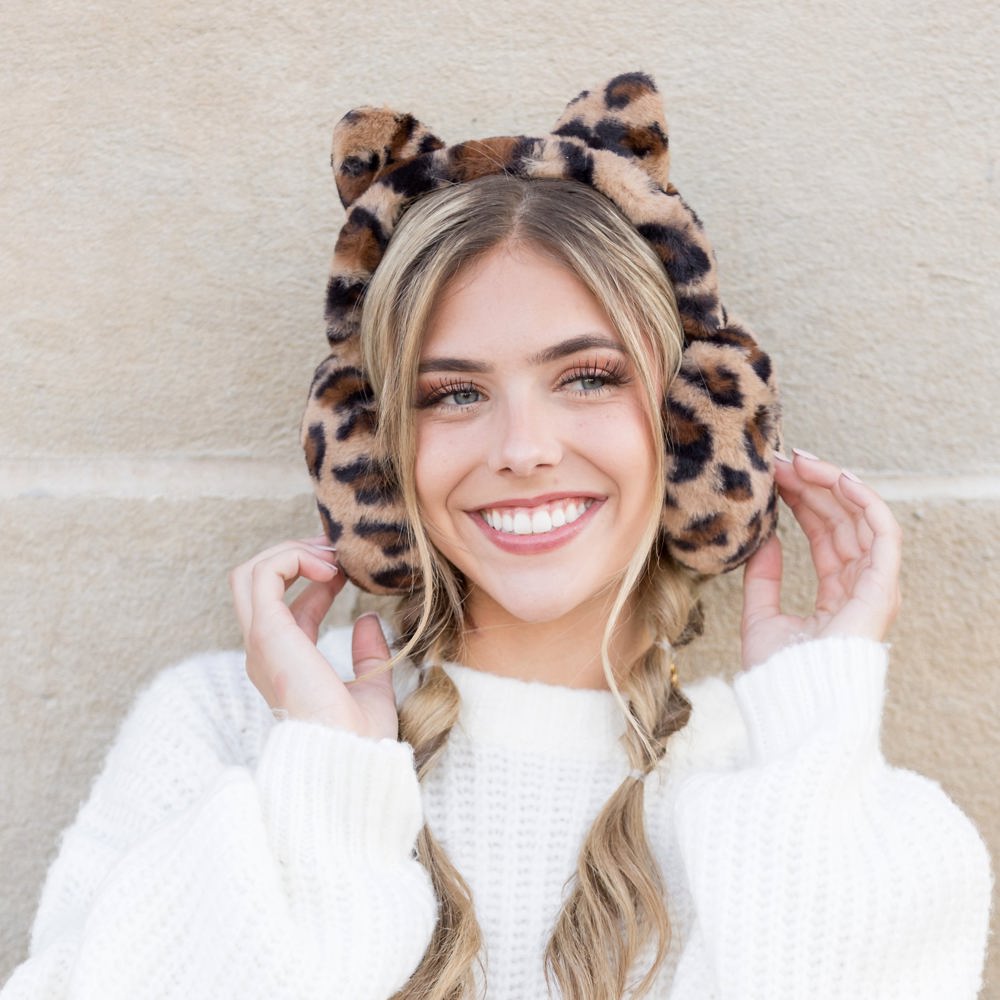 Animal Print Ear Muffs | AILI'S CORNER