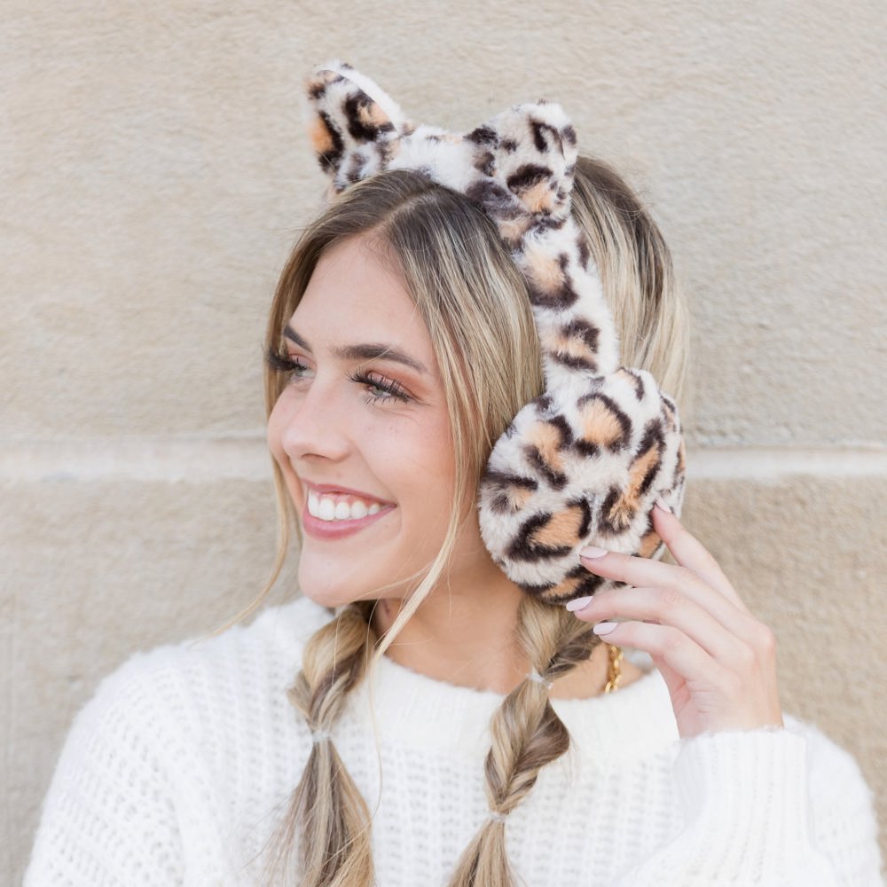 Animal Print Ear Muffs | AILI'S CORNER