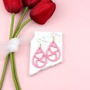  Wooden Heart Teardrop Earrings | AILI'S CORNER