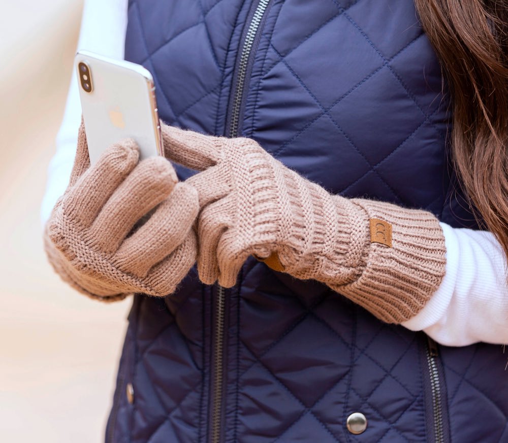 C.C® Knit Touch Gloves | AILI'S CORNER