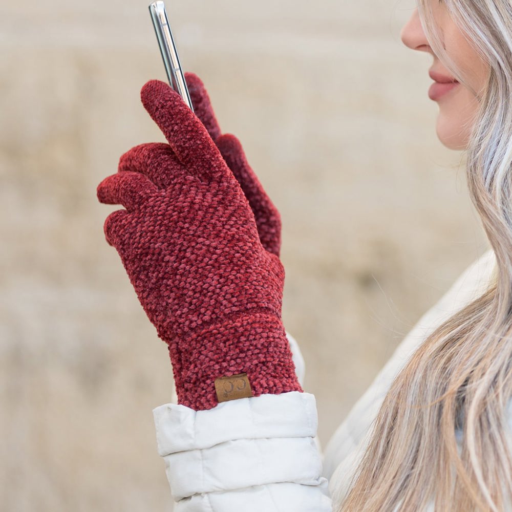 C.C® Chenille Touch Gloves | AILI'S CORNER