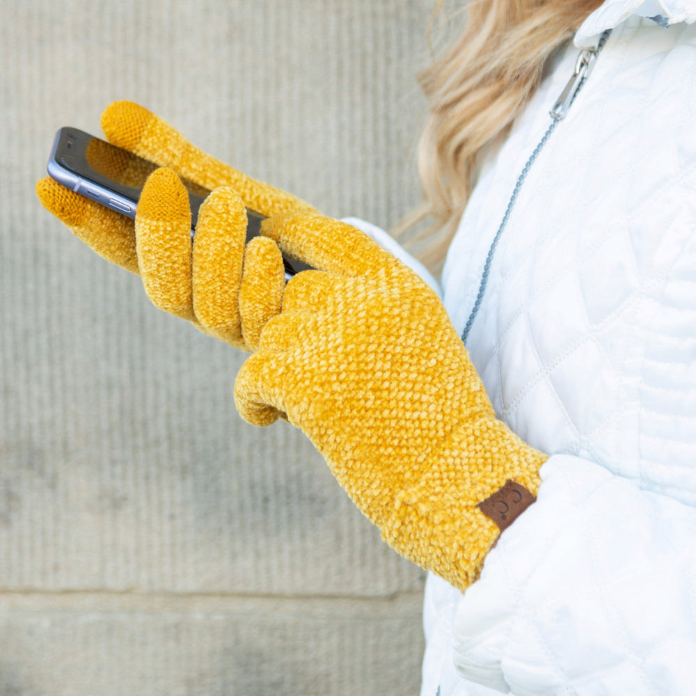 C.C® Chenille Touch Gloves | AILI'S CORNER