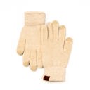 Beige C.C® Chenille Touch Gloves | AILI'S CORNER