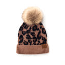 Mocha C.C® Leopard Beanie | AILI'S CORNER