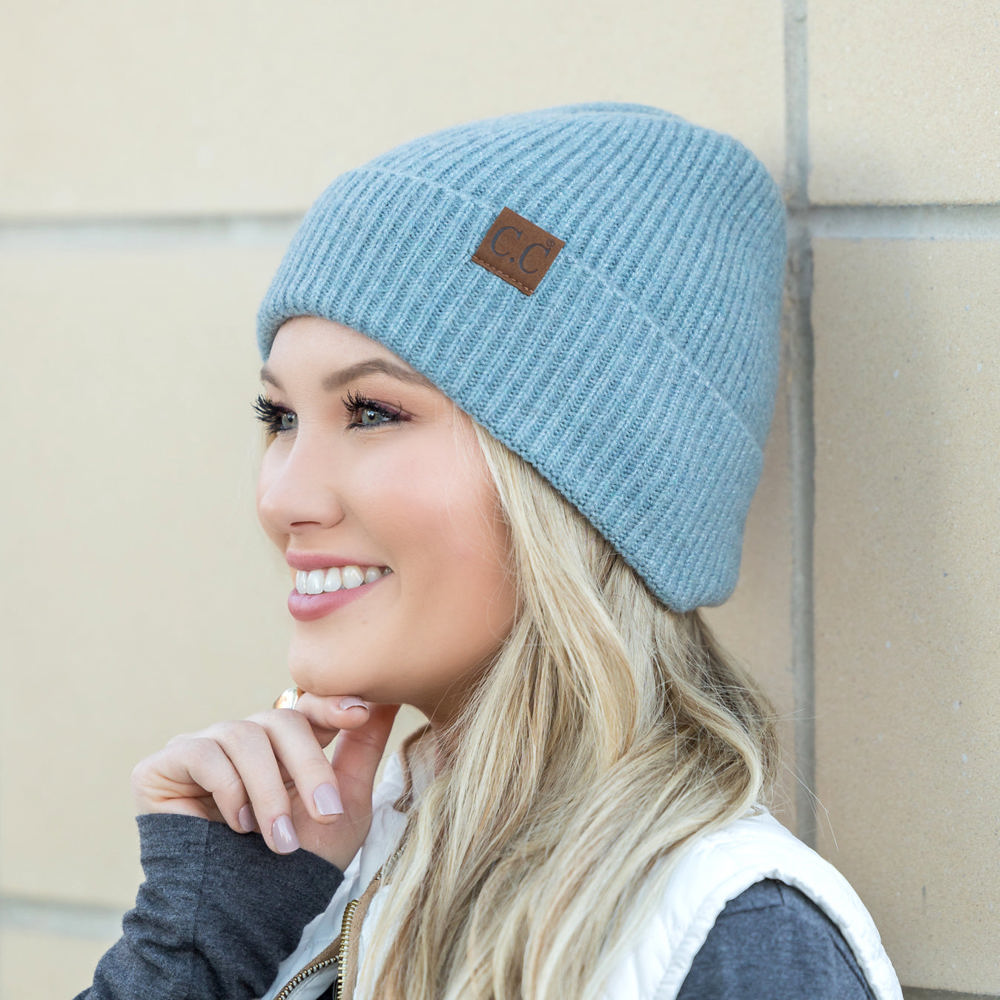 C.C® Fine Yarn Cuff Beanie | AILI'S CORNER