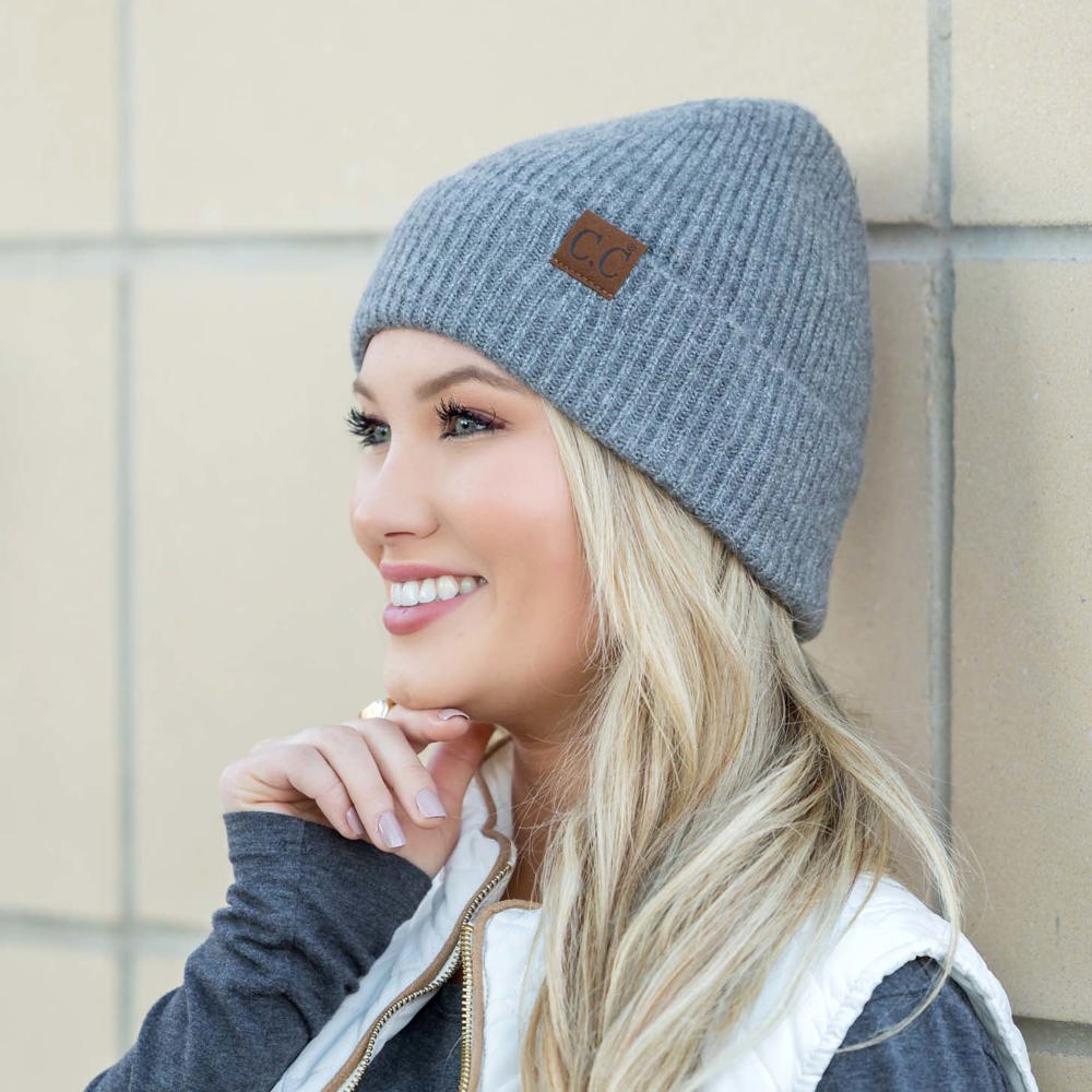 C.C® Fine Yarn Cuff Beanie | AILI'S CORNER