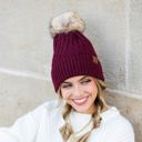  C.C® Honeycomb Pom Beanie | AILI'S CORNER