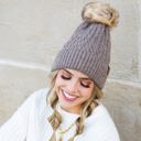  C.C® Honeycomb Pom Beanie | AILI'S CORNER