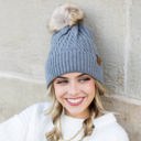  C.C® Honeycomb Pom Beanie | AILI'S CORNER