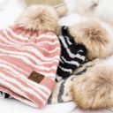  C.C® Zebra Pom Beanie | AILI'S CORNER