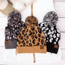  C.C® Leopard Pom Beanie | AILI'S CORNER