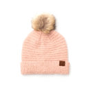 Rose C.C® Ultra Soft Fur Pom Beanie | AILI'S CORNER