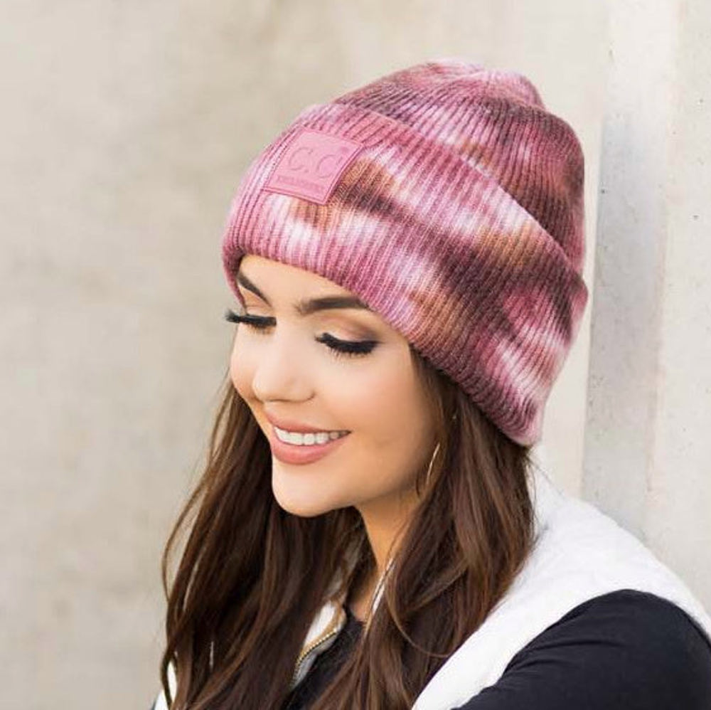 C.C® Tie Dye Boyfriend Beanie | AILI'S CORNER