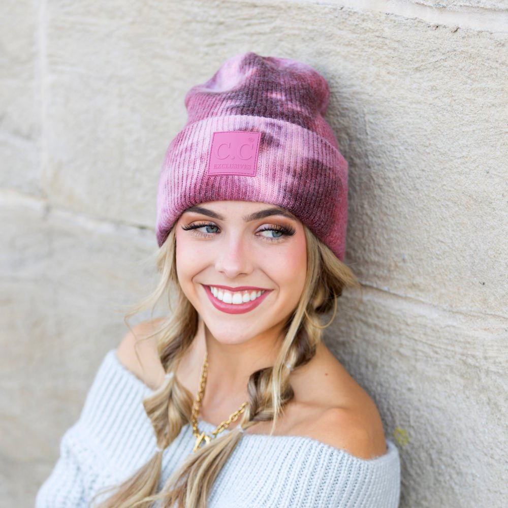 C.C® Tie Dye Boyfriend Beanie | AILI'S CORNER