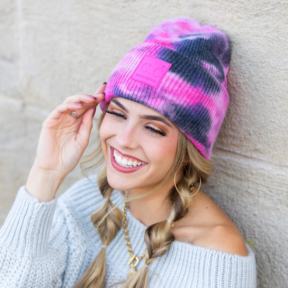 C.C® Tie Dye Boyfriend Beanie | AILI'S CORNER