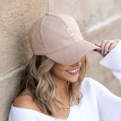 Quilted Puffer Ball Cap | AILI'S CORNER
