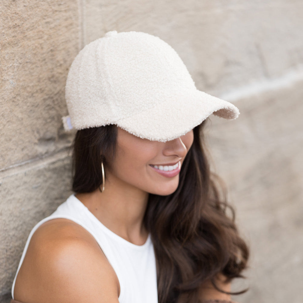 Boucle Sherpa Boyfriend Ball Cap | AILI'S CORNER