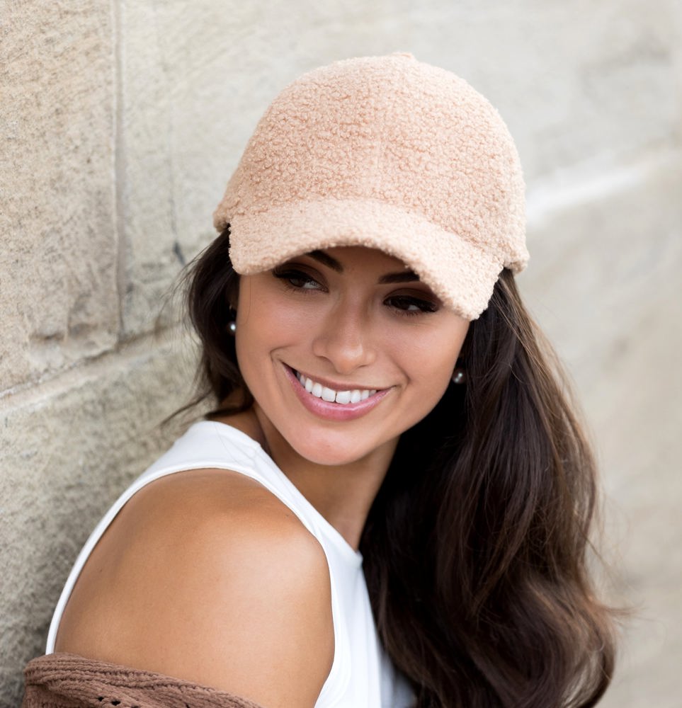 Boucle Sherpa Boyfriend Ball Cap | AILI'S CORNER