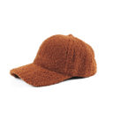 Dark Camel Boucle Sherpa Boyfriend Ball Cap | AILI'S CORNER