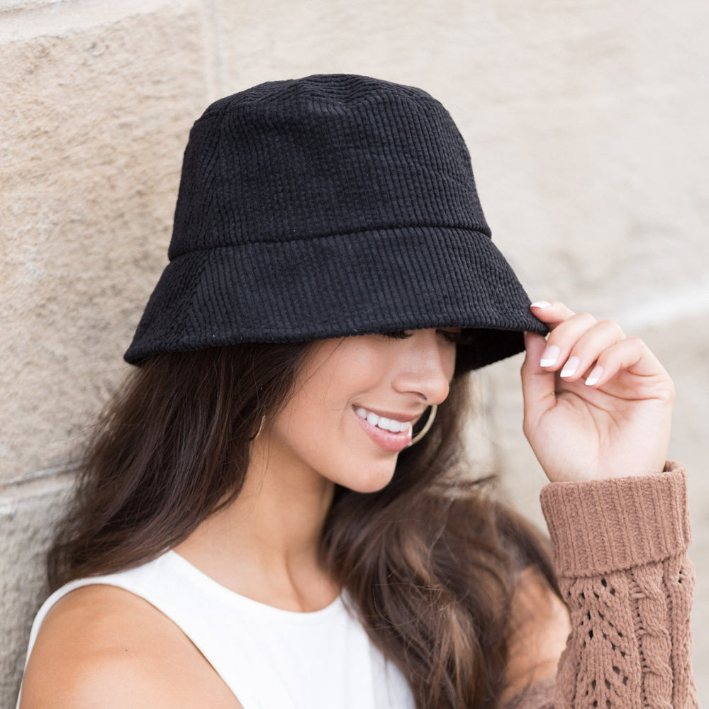 Corduroy Bucket Hats | AILI'S CORNER