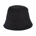 Black Corduroy Bucket Hats | AILI'S CORNER