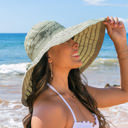  Classic Bow Accent Sunhat | AILI'S CORNER