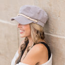  Corduroy Newsboy Cap | AILI'S CORNER