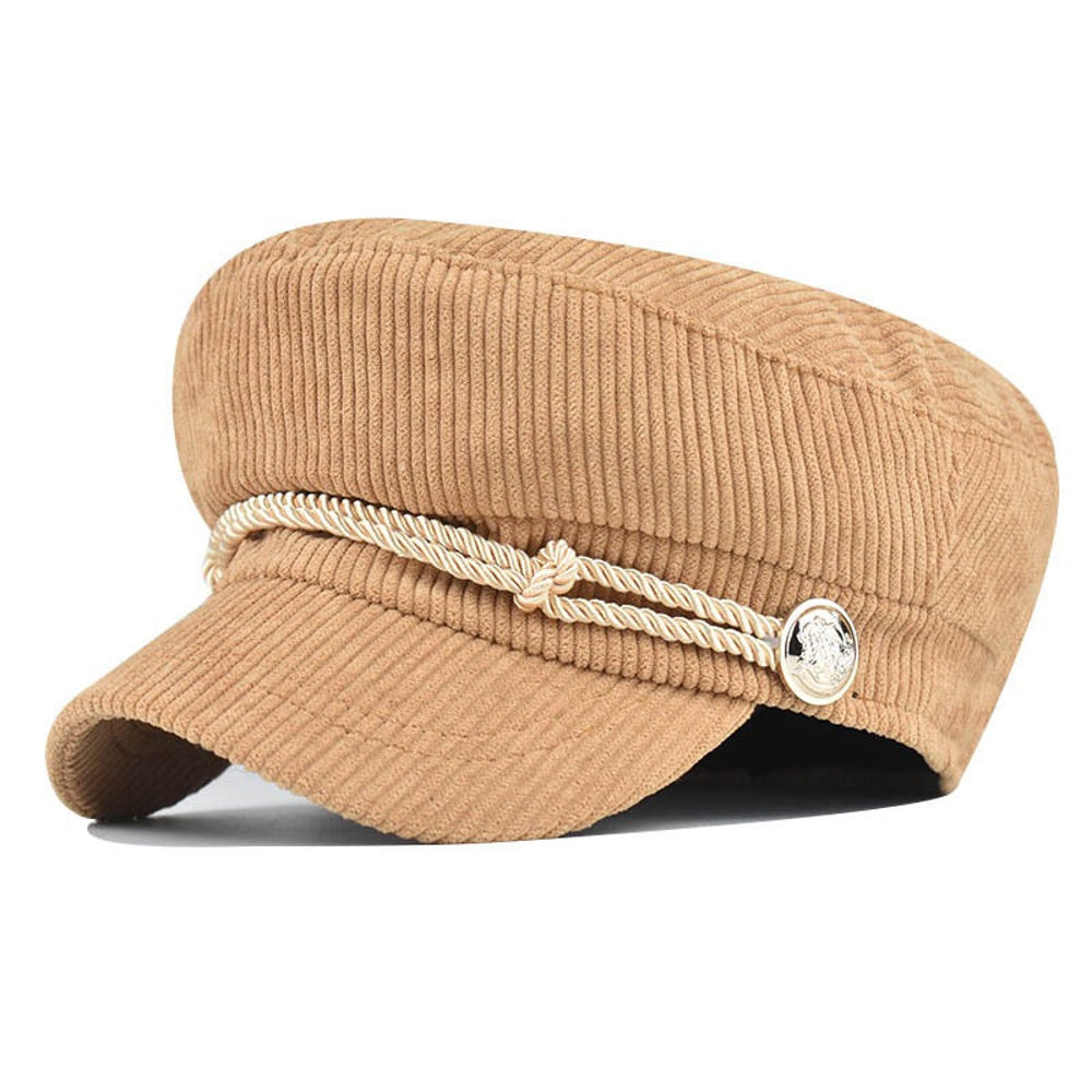 Corduroy Newsboy Cap | AILI'S CORNER