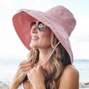 Blush Drawstring Cargo Hats | AILI'S CORNER