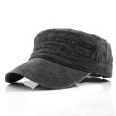 Black Distressed Cadet Caps | AILI'S CORNER