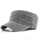 Gray Distressed Cadet Caps | AILI'S CORNER