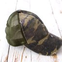 Camo Distressed Adjustable Messy Bun Caps | AILI'S CORNER